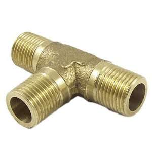   Thread Brass 3 Ways Tee Coupling Air Pipe Fitting