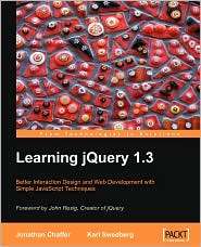 Learning Jquery 1.3, (1847196705), Karl Swedberg, Textbooks   Barnes 