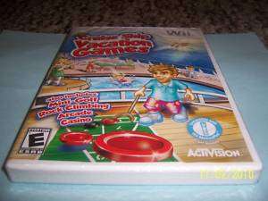 Cruise Ship Vacation Games (Wii, 2009) NEW 047875759213  