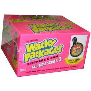  Wacky Packages Series 5 Retail Box   36p5s1g Everything 