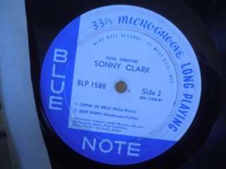 SONNY CLARK COOL STRUTTIN ORIG BLUE NOTE US LP 1588 47W 63rd DG  