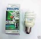 2pcs Philips Tornado PL 12W E27 120V 60Hz 2700K 672lm