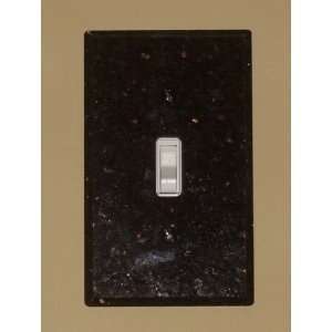  Black Galaxy Granite, Toggle Light Switch Cover