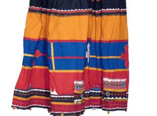 Bohemian Tribal Bellydance Costume Clothing Gypsy Skirt  