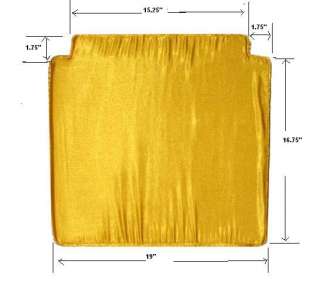 Sales  Yellow Silk Chair Cushion w698  