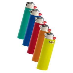  12ct BIC Lighters NEW Large Size Assorted Color Kitchen 