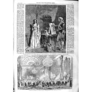  1859 CHARLOTTE CORDAY PORTRAIT BANQUET QUEEN VICTORIA 