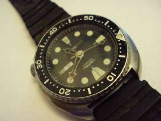 6309 7049 Seiko 150 Water Resist Diver Old Watch Japanese & Eng 
