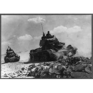  ,two tanks,Battle,Tobruk,Libya,World War II,1941
