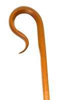 BISHOPS CROZIER Hand Crafted CHERRY WOOD Crosier Consecration Prelate 