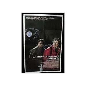  An American Werewolf in London Folded Movie Poster 1981 