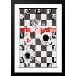Coffee and Cigarettes 20x26 Framed and Double Matted Movie Poster   B 