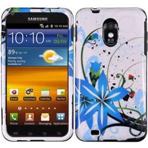  Blue Splash Hard Case Cover for Samsung Epic 4G Touch D710 