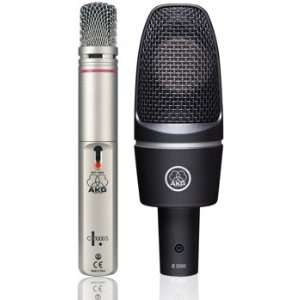  AKG C1000S / C3000 Project Pack (C1000S & C3000 Mic Pkg 