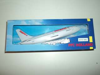 Boeing 737 200 Palmair PPC Holland Desktop Model Scale 1180 Snap Fit 