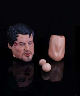 HeadPlay Sylvester Stallone 1/6 Head Sculpt @@@ Hot Toys Expendables 