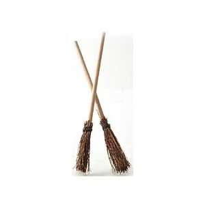  Miniature Two Straw Brooms sold at Miniatures Toys 