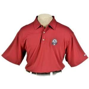 NIKE 2007 PGA Championship Tiger Woods Dri Fit Polo   Red *Only Medium 