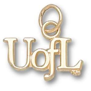  University of Louisville U Of L Pendant (Gold Plated 