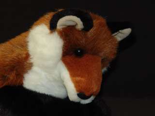 NEW PLUSH LIFELIKE DOUGLAS ROXY RED FOX STUFFED ANIMAL SOFT LOVEY PELT 