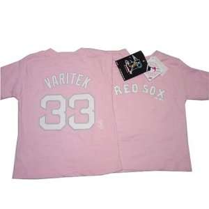  Boston Red Sox Jason Varitek Player Name & Number Girls 