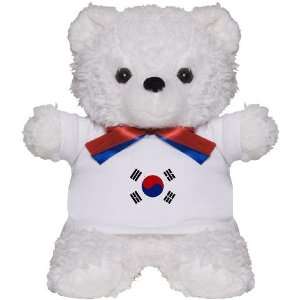 South Korean Flag Flag Teddy Bear by  Everything 