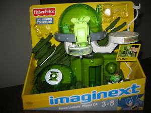 FP Imaginext Planet OA Green Lantern Hal Jordan Toy SET  