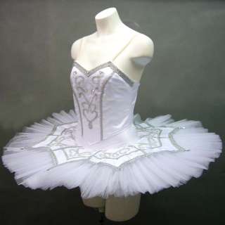 Made to your measurement   Classical Ballet Tutu White  
