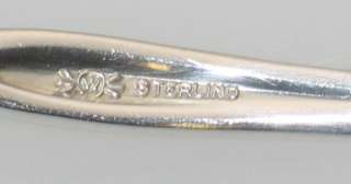 1910 SILVER GORHAM WHITING FWS7 2 TINE BUTTER PICK FORK  