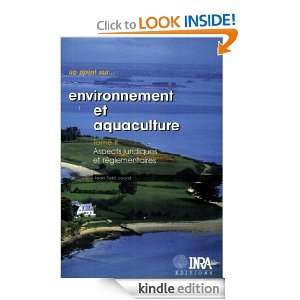 Environnement et aquaculture  Tome 2 Aspects juridiques et 