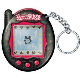 Tamagotchi Connection Version 3 Clear Black w/ Red Inlay
