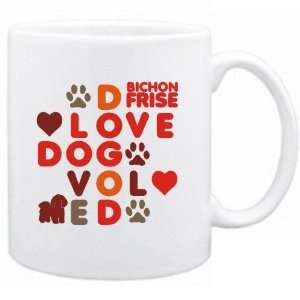  New  Bichon Frise / Love Dog   Mug Dog