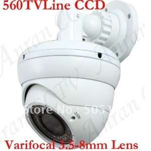  560tvl 1/3 sony ccd varifocal 3.5 8mm ir camera ar vdb121 