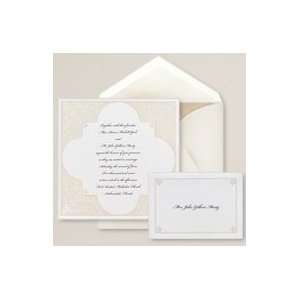  Exclusively Weddings Framed in Beauty Wedding Invitation 