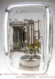 Jaeger Le Coultre ATMOS clock 561 Marc Newson Baccarat  