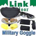 USA Military Safety Goggle Shooting Sun Glasses DH083  