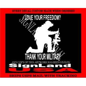  SUPPORT OUR TROOPS DECAL 