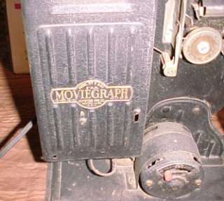 Old Moviegraph 8mm Movie Projector Low Minimum  See All Pix 