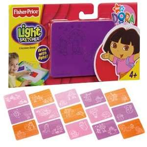  Dora the Explorer Light Sketcher Stencils Toys & Games