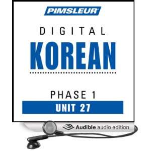  Korean Phase 1, Unit 27 Learn to Speak and Understand Korean 