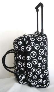 20 Duffel/Tote Bag Rolling Luggage/Wheels Travel Peace  
