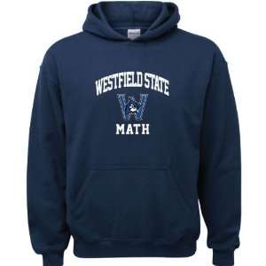  Westfield State Owls Navy Youth Math Arch Hooded 