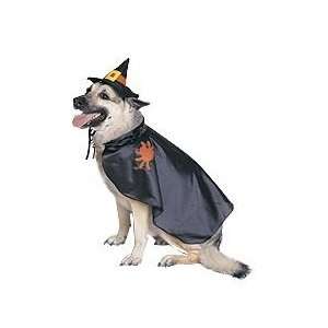  Halloween Witch Dog Costume Medium