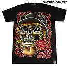   GRUNT T Shirt rock skate biker sneaker rebel punk skate dead ed L