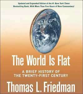 WORLD IS FLAT Thomas Friedman Unab Audiobook ~NEW~ CD 9781427200150 