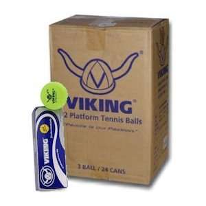  Viking Extra Duty Platform Tennis Ball CASE Sports 