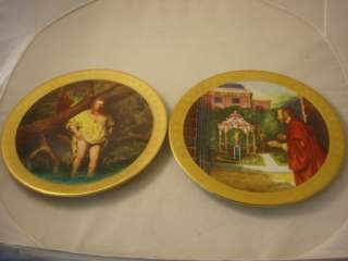 Danbury Mint Ten Commandments Plate Collection 12 plts  