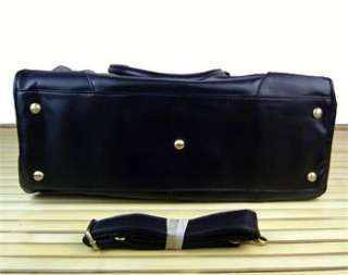 NEW Black Mans PU Leather Shoulder Bags Handbags AP38  