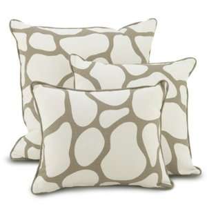  Oilo Pillow   Cobblestone   Taupe, 20x20