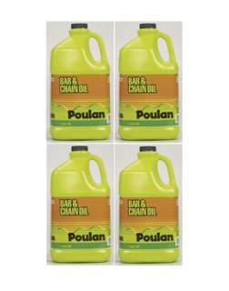 Poulan Bar and Chain Oil Case of 4 Gallons #952030130x4  